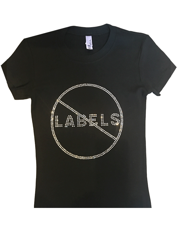 No Labels Bling Womens T-Shirt